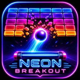 Biểu tượng Neon Breakout: Cyber Bricks